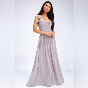 Lulus Grey Make me move dress Size Medium